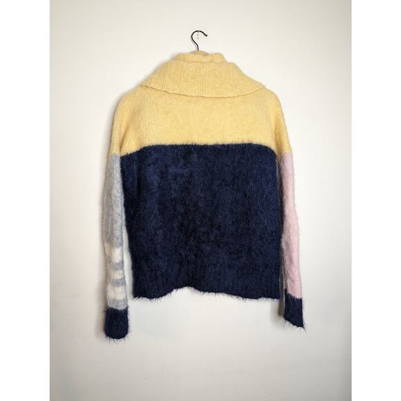 Anthropologie Child of the Universe Colorblock Turtleneck Sweater - Picture 7 of 7